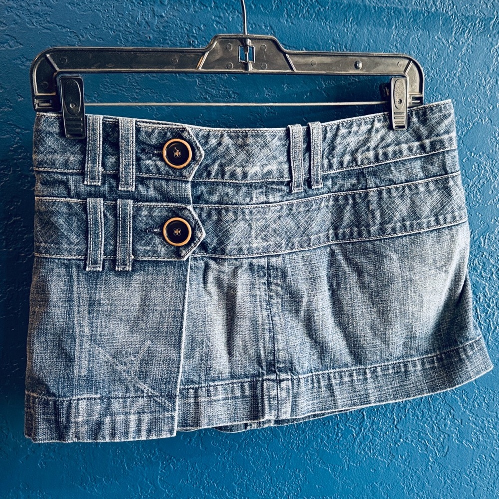 Citizens Of Humanity Blue Mini Skirt